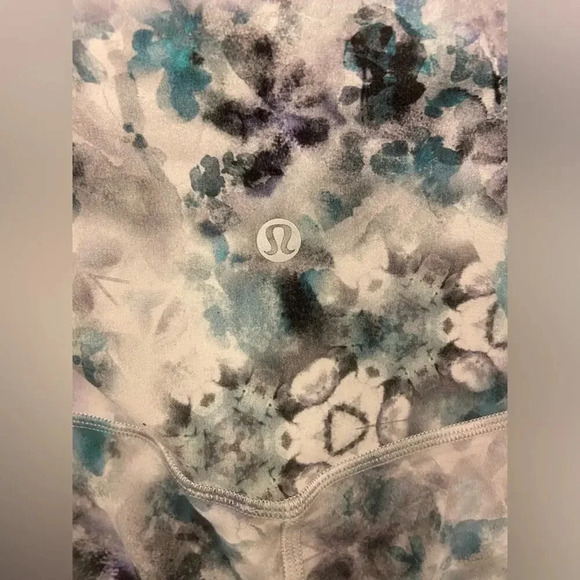 Lululemon Align Leggings Kaleidofloral Multi Size 10 - Picture 5 of 5
